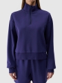 Camisola com Gola para Mulher - Azul Marinho - 4FWSS25TSWSF1545