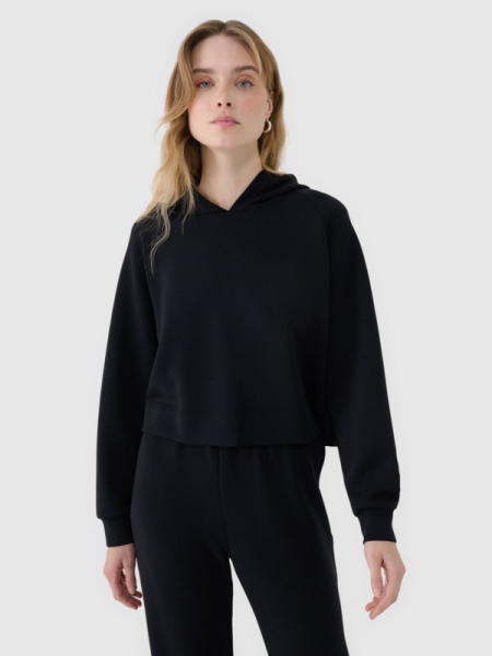 Sweatshirt para Mulher - Preto - 4FWSS25TSWSF1562      