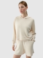 Sweatshirt para Mulher - Bege - 4FWSS25TSWSF1562  