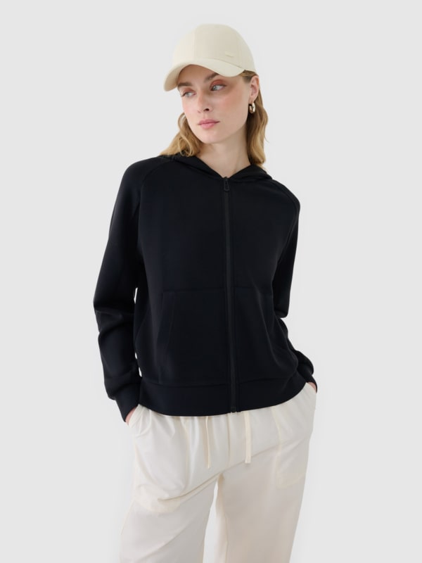 Casaco de Fato para Mulher - Preto - 4FWSS25TSWSF1577        