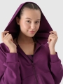 Casaco de Fato de Treino para Mulher - Roxo - 4FWSS25TSWSF1577   