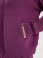 Casaco de Fato de Treino para Mulher - Roxo - 4FWSS25TSWSF1577   