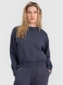 Sweatshirt para Mulher - Cinzento - 4FWSS25TSWSF1742         