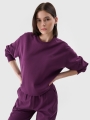 Sweatshirt para Mulher - Violeta - 4FWSS25TSWSF1769     