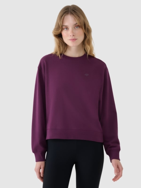Sweatshirt para Mulher - Violeta - 4FWSS25TSWSF1769     