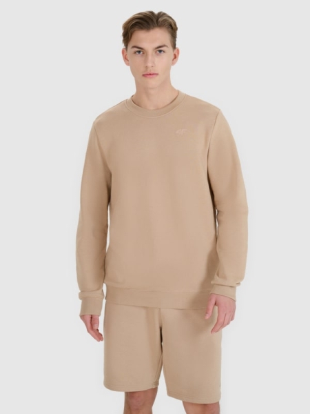 Sweatshirt para Homem - Bege - 4FWSS25TSWSM1622
