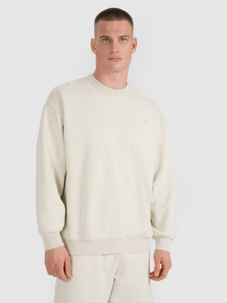 Sweatshirt Unissexo - Bege - 4FWSS25TSWSU1546               