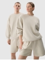 Sweatshirt Unissexo - Bege - 4FWSS25TSWSU1546