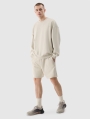 Sweatshirt Unissexo - Bege - 4FWSS25TSWSU1546