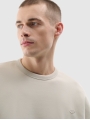Sweatshirt Unissexo - Bege - 4FWSS25TSWSU1546