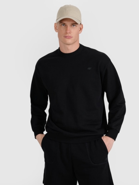 Sweatshirt Unissexo - Preto - 4FWSS25TSWSU1546