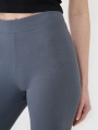 Leggings em Algodão para Mulher - Preto - 4FWMM00TSLEF124