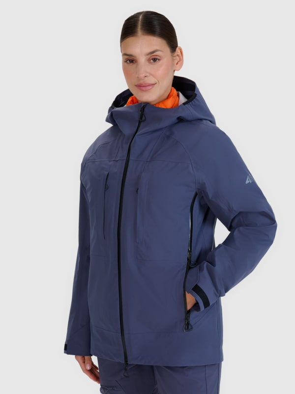 Casaco Trekking para Mulher - Cinzento - 4FWSS25TTJAF700