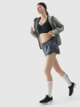 Casaco Ultraleve de Corrida para Mulher - Cinzento - 4FWSS25TTJAF701