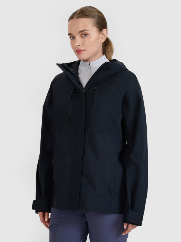 Casaco de Trekking 10000 Membrane para Mulher - Preto - 4FWSS25TTJAF710