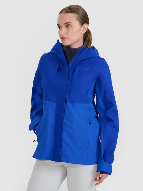 Casaco de Trekking Membrane 10000 para Mulher - Azul - 4FWSS25TTJAF710