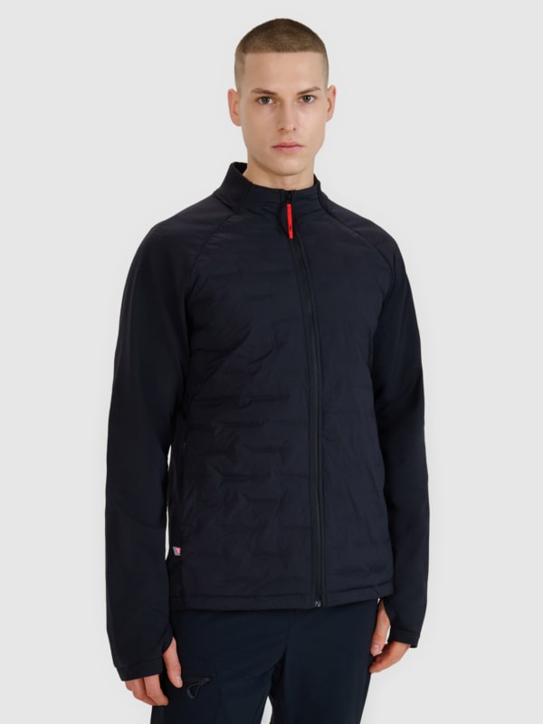 Casaco de Trekking para Homem com Enchimento Primaloft ThermoPlume - Preto - 4FWSS25TTJAM0876