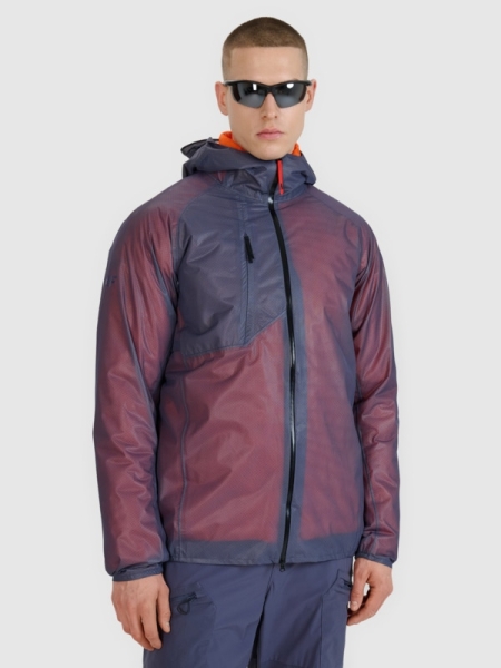 Casaco impermeável 4FPRO 15000 membrana para homem - cinzento 4FWSS25TTJAM692 cinzento