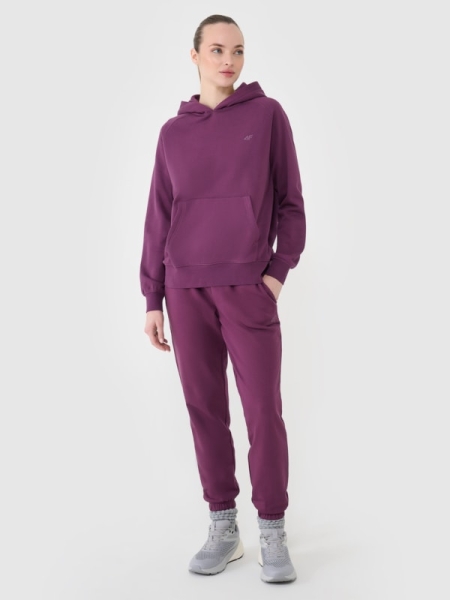 Calças Fato de Treino para Mulher - Roxo/Violeta  - 4FWSS25TTROF0993      