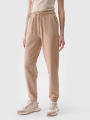 Calças Fato de Treino Jogger para Mulher - Bege - 4FWSS25TTROF0993