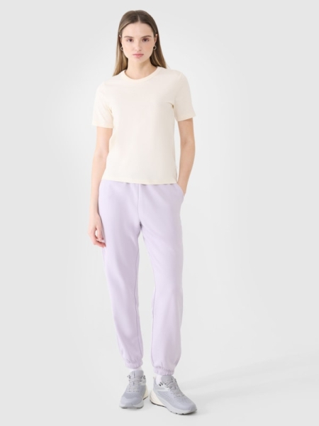 Calças Fato de Treino Jogger para Mulher - Roxo/Violeta - 4FWSS25TTROF1013 