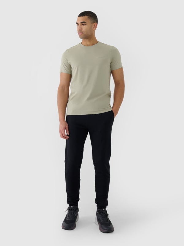 Calças Fato de Treino Jogger para Homem - Preto - 4FWSS25TTROM1014