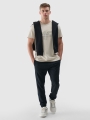 Calças Fato de Treino Jogger para Homem - Preto - 4FWSS25TTROM1014