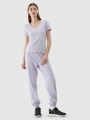 T-shirt slim lisa para senhora - púrpura 4FWSS25TTSHF1990 violeta
