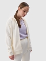 T-shirt normal lisa para senhora - roxo 4FWSS25TTSHF1991 violeta