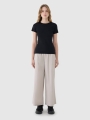 T-shirt feminina em modal fino - preto 4FWSS25TTSHF1995 preto