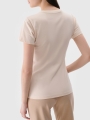 T-shirt para Mulher - Bege - 4FWSS25TTSHU1972                               