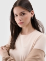 T-shirt para Mulher - Bege - 4FWSS25TTSHU1972                               