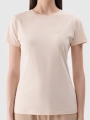 T-shirt para Mulher - Bege - 4FWSS25TTSHU1972                               