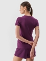 T-shirt slim lisa para senhora - roxo 4FWSS25TTSHF2351 violeta