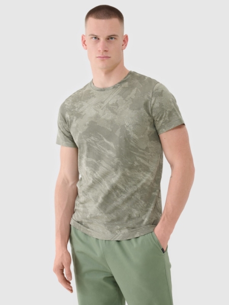 T-shirt para Homem - Azeitona/Caqui - 4FWSS25TTSHM1960