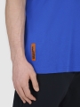 T-shirt oversized para homem com estampado - azul 4FWSS25TTSHM1979 azul