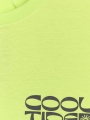 T-shirt regular para homem com estampado - verde 4FWSS25TTSHM1984 Verde
