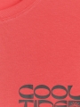 T-shirt normal de homem com estampado - vermelho 4FWSS25TTSHM1984 Vermelho