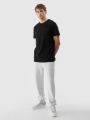 T-shirt normal lisa para homem - preto 4FWSS25TTSHM2003 preto