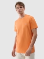T-shirt lisa regular para homem - laranja 4FWSS25TTSHM2003 laranja
