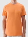 T-shirt lisa regular para homem - laranja 4FWSS25TTSHM2003 laranja
