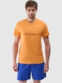 T-shirt regular estampada para homem - laranja 4FWSS25TTSHM2004 laranja
