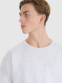 T-shirt Oversize Unissexo - Cinzento - 4FWSS25TTSHU1972  