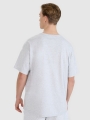 T-shirt Oversize Unissexo - Cinzento - 4FWSS25TTSHU1972  