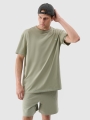 T-shirt Oversize Unissexo - Azeitona/Caqui - 4FWSS25TTSHU1972  