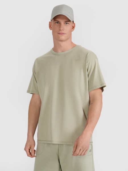 T-shirt Oversize Unissexo - Azeitona/Caqui - 4FWSS25TTSHU1972  