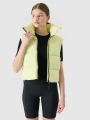 Colete com Enchimento de Penas Sintético Para Mulher - Verde - 4FWSS25TVJAF182