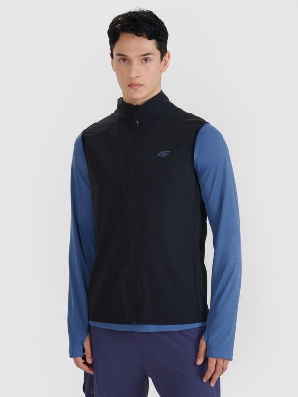 Colete de Corrida para Homem - Preto - 4FWSS25TVJAM248