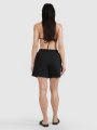Calções de Praia para Mulher - Preto - 4FWSS25UBDSF129