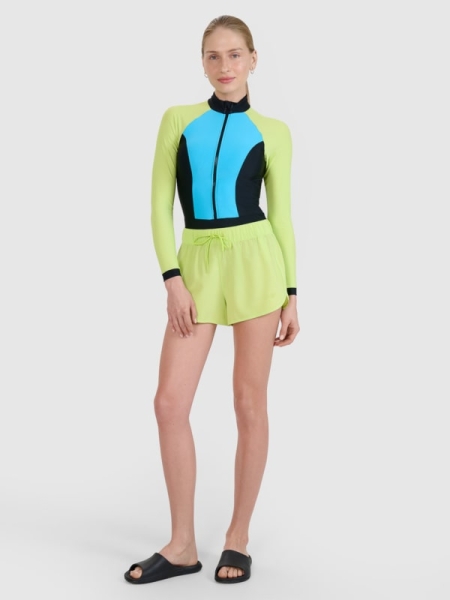 Calções de Praia para Mulher - Verde - 4FWSS25UBDSF130